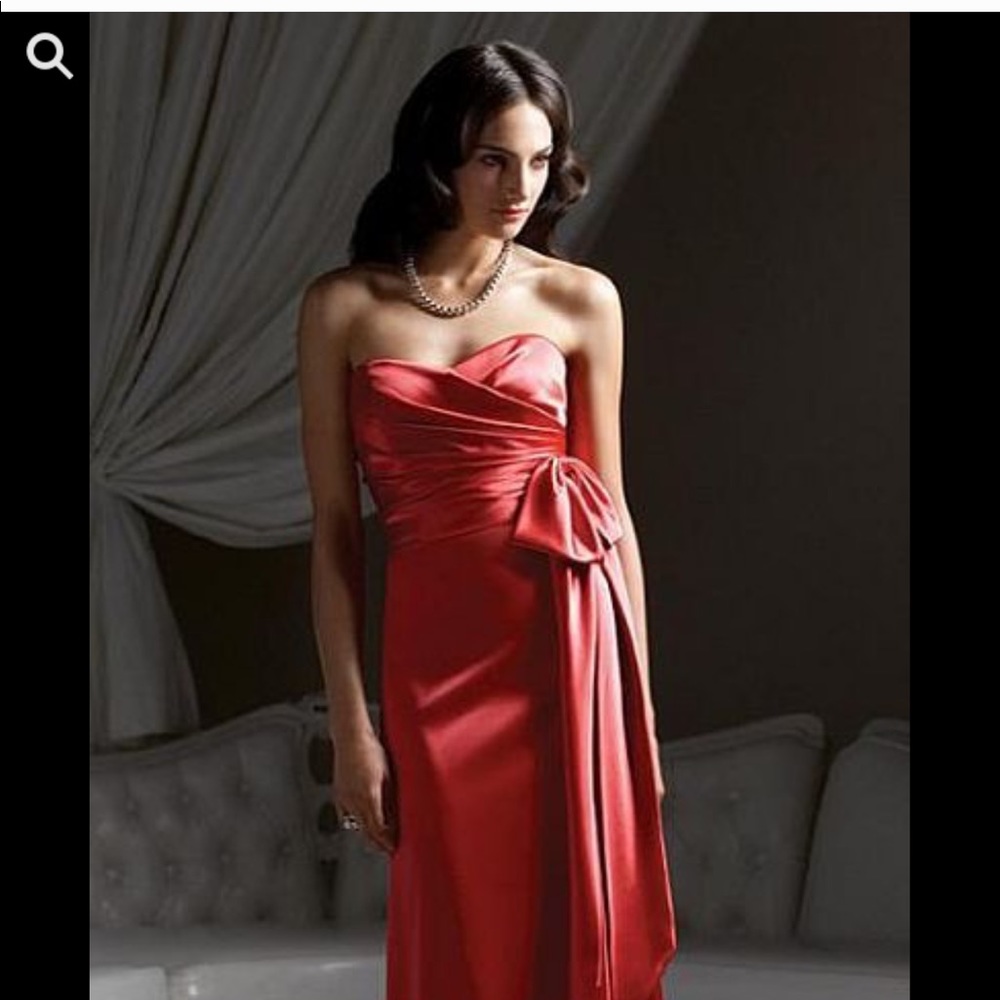 Dessy Collection Bridesmaid Dress size 6 - Picture 2 of 5